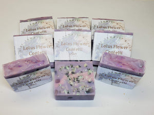 Lotus Blossom Confetti - Pink & Purple - Small